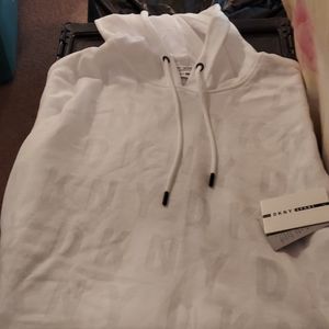 DKNY Sleeveless Hoodie New SZ m
